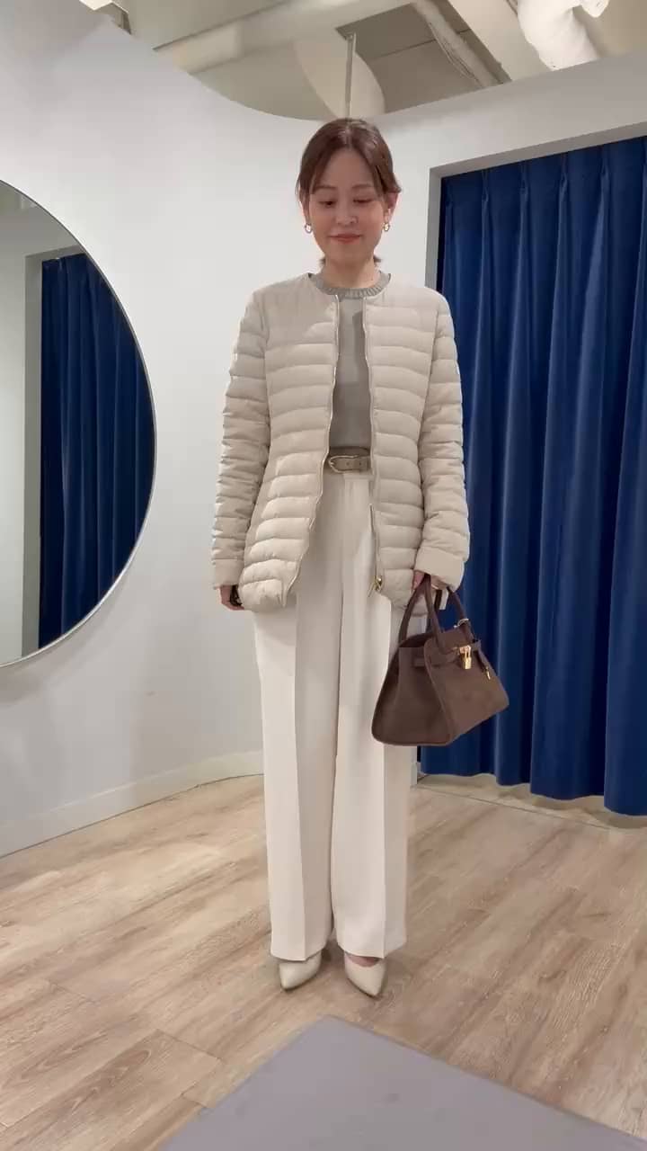 2025.10.23 TATRAS×ノーリーズ別注のノーカラーショートダウン🌿 サムネイル画像