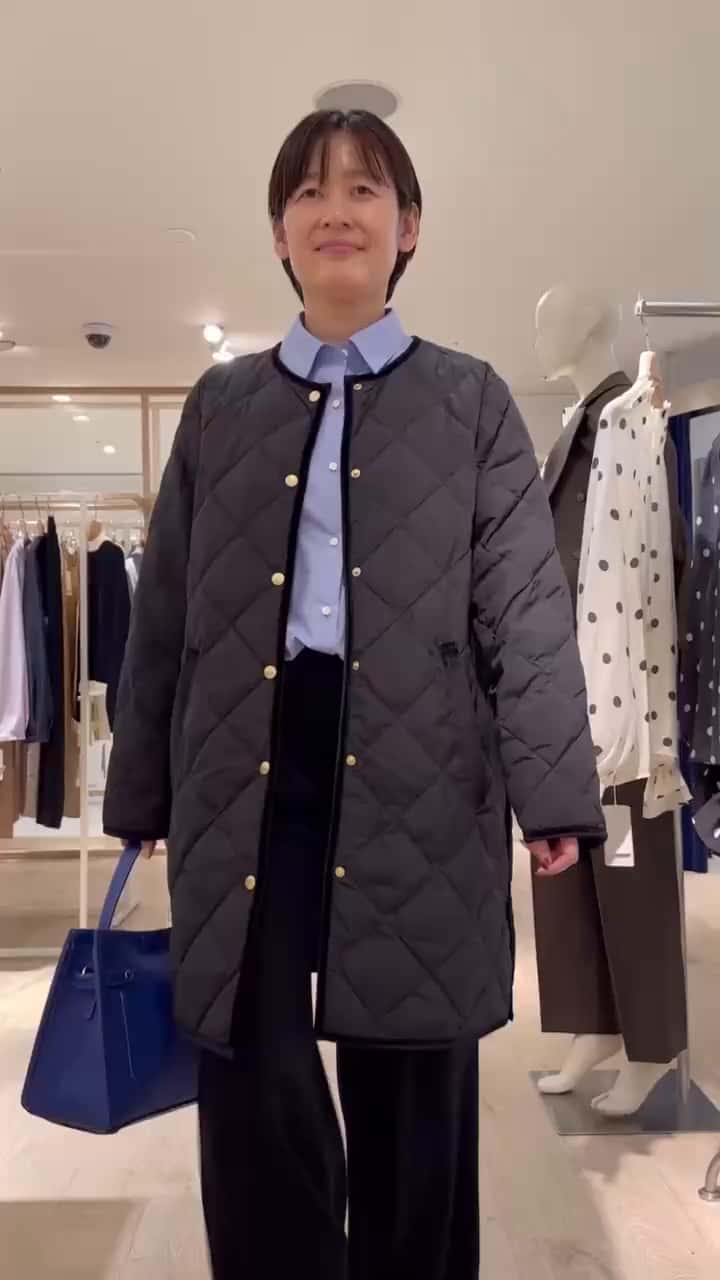 2025.11.05 【TAION×LIMONTA】別注ベロアパイピングロングダウン サムネイル画像