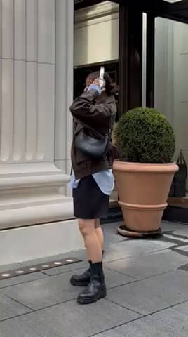 2024.10.06 お気に入りフェイクレザージャケット🪡 サムネイル画像