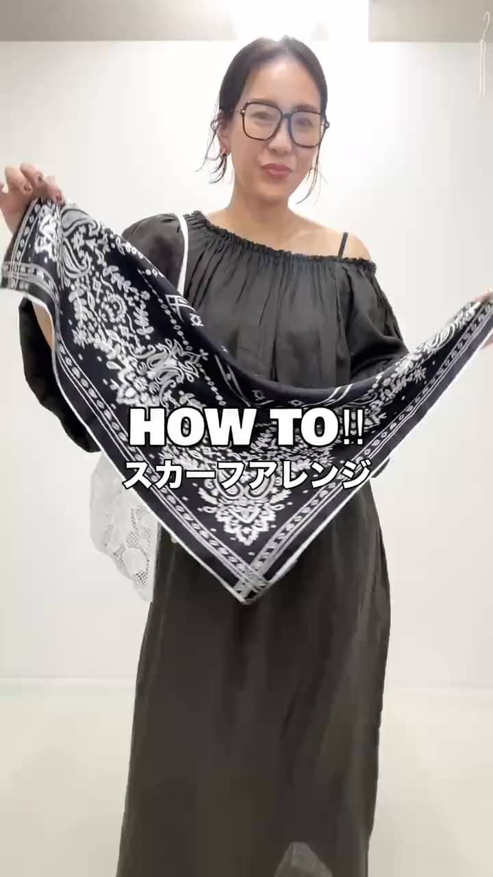 2026.04.05 \HOW to/スカーフアレンジ❣️ サムネイル画像