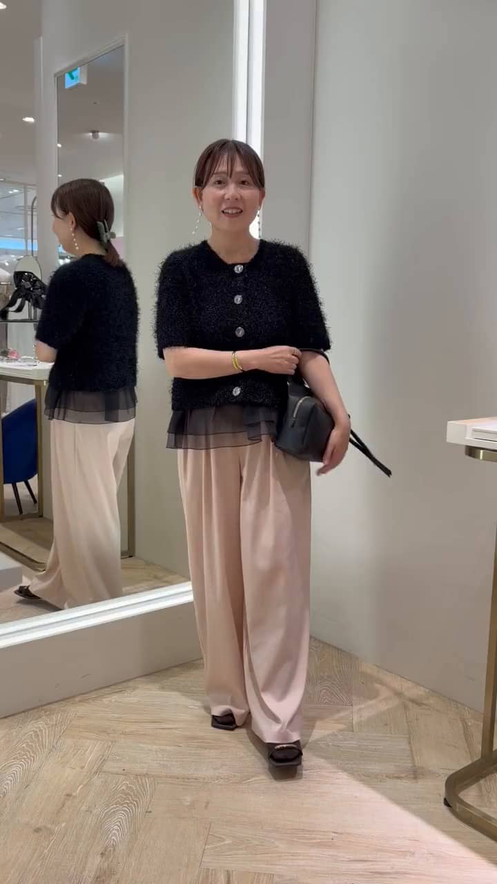 2026.09.03 black×pinkで秋の大人可愛いコーデ サムネイル画像