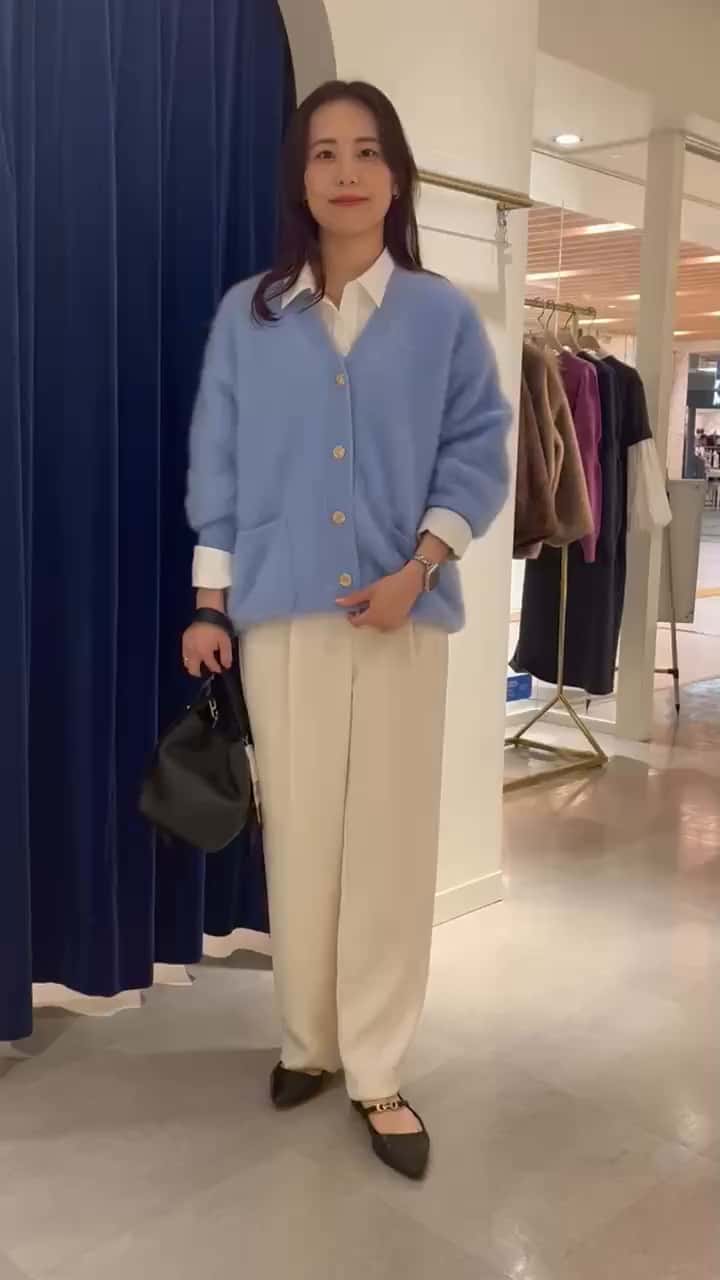 2025.12.23 ふわふわニットカーデ🩵 サムネイル画像