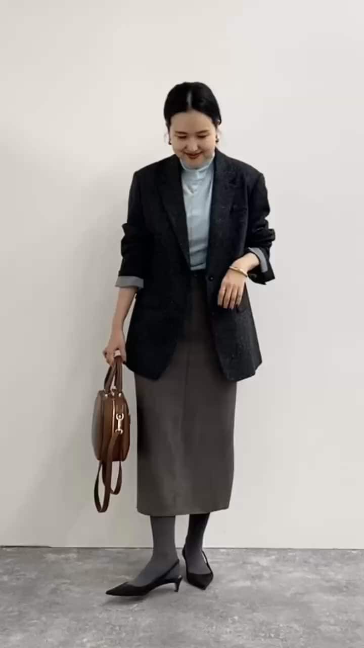 2025.11.11 オーバーサイズジャケットで今年らしい通勤スタイル✨ サムネイル画像