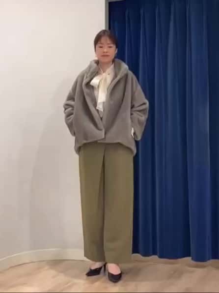 2025.11.21 フェイクファーショートコート サムネイル画像