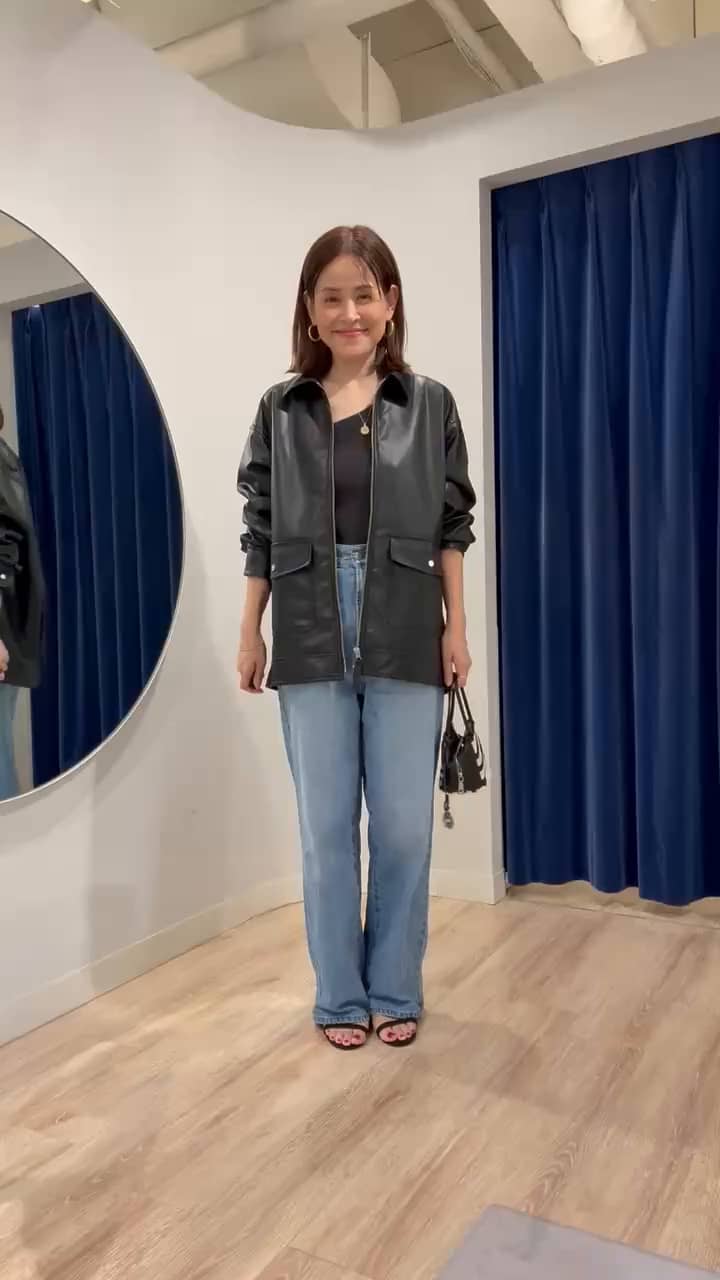 2025.10.02 フェイクレザーブルゾン🌿 サムネイル画像