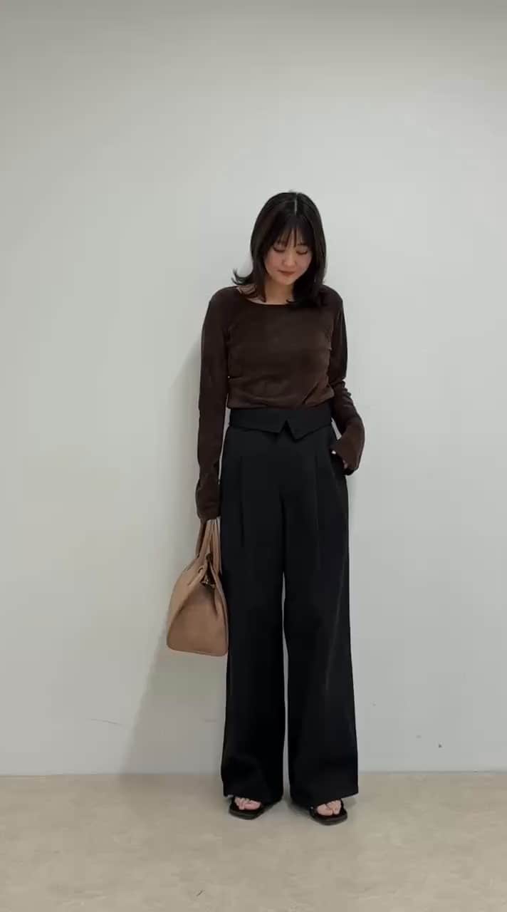 2025.09.08 大人シックなブラウン×ブラックコーデ サムネイル画像