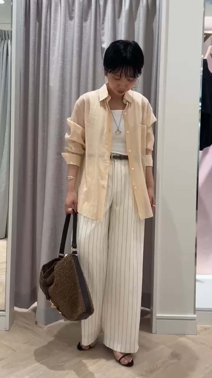 2026.07.01 シアーオーガンジーシャツコーデ🍊 サムネイル画像