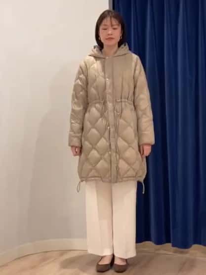 2025.11.02 【TAION/タイオン】別注ミドル丈Aラインフードダウン サムネイル画像