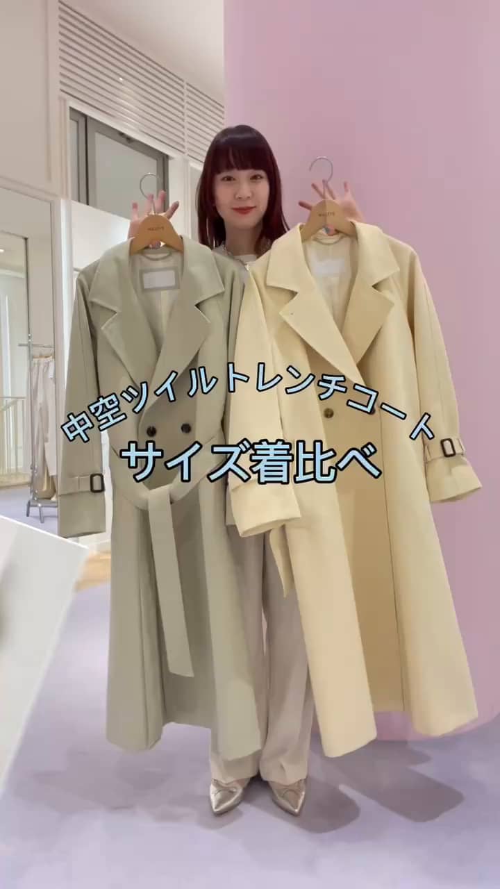 中空ツイルトレンチコート｜MOVIE詳細｜NOLLEY 