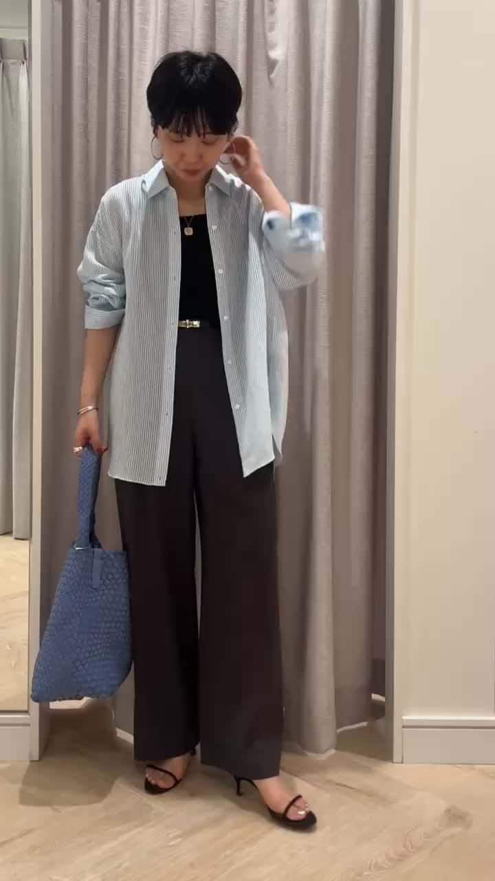 2026.06.28 ストライプシャツコーデ👔 サムネイル画像