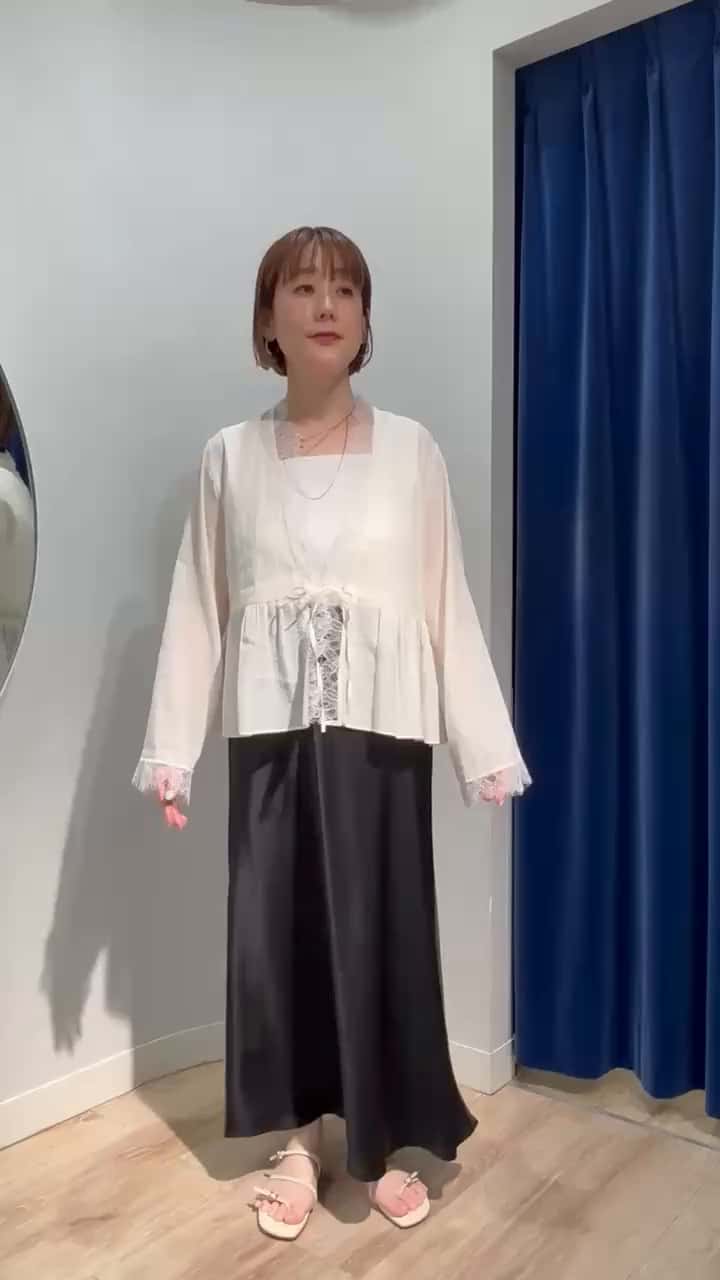 2026.04.06 シアーレースの羽織りコーデ サムネイル画像