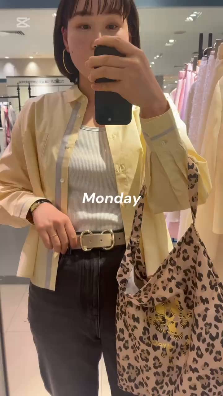 2025.03.15 春の一週間コーデ サムネイル画像