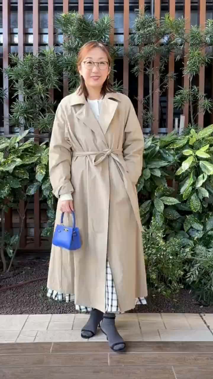 2026.01.31 ライトトレンチコーデ サムネイル画像