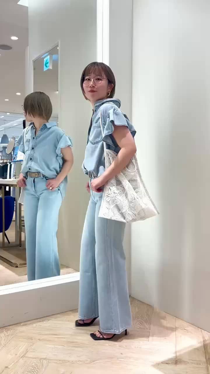 2026.04.14 ライトブルーデニムのワントーンコーデ🩵 サムネイル画像