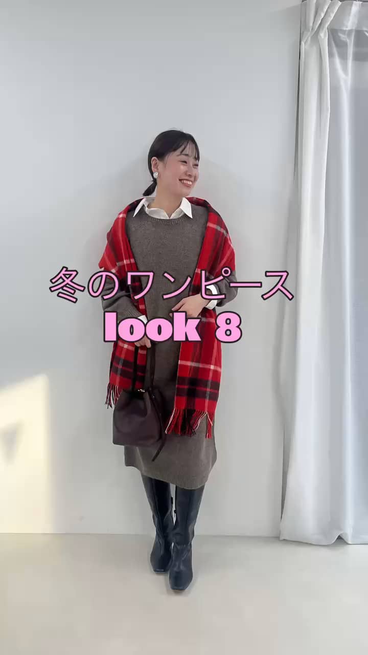 2025.11.22 冬に着たいワンピースLOOK 8 サムネイル画像