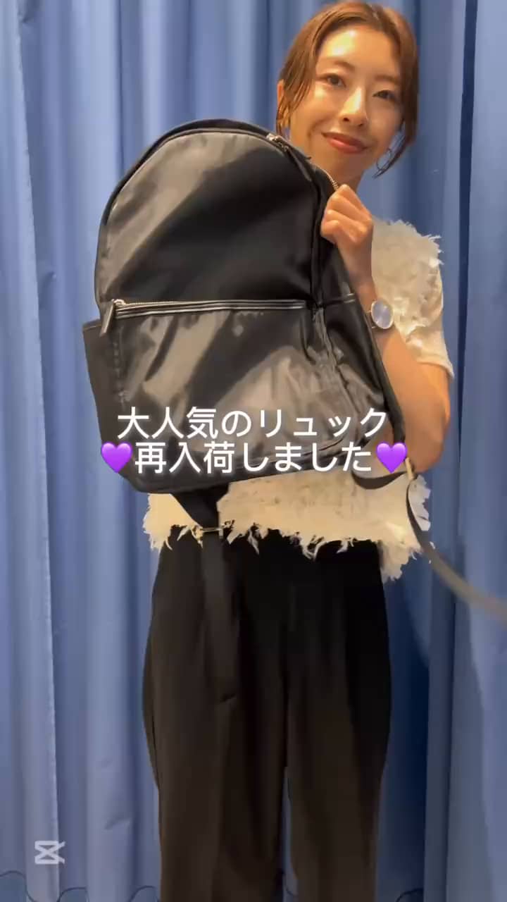 2025.06.06 収納力抜群10ポケットリュック再入荷👏🏻 サムネイル画像