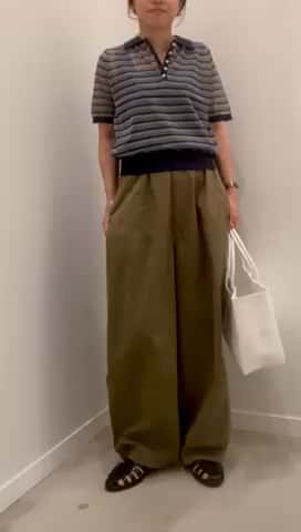 2026.06.03 シアーポロニット×ミリタリーボリュームパンツ サムネイル画像