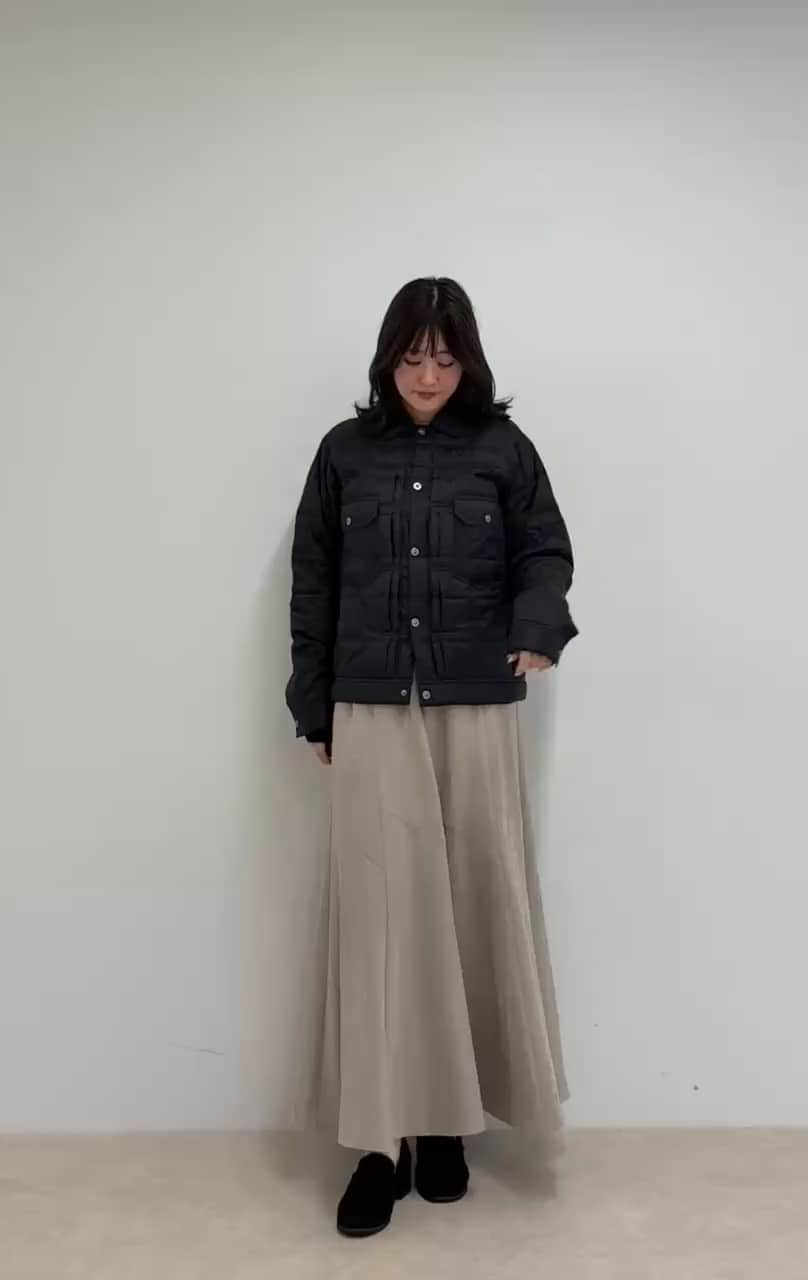 ヴィンテージOBSCURE DESIRE OF BOURGEOISIE スカート ヴィンテージスウェード調スカート（5-0021-5-26-003）｜fredy emue