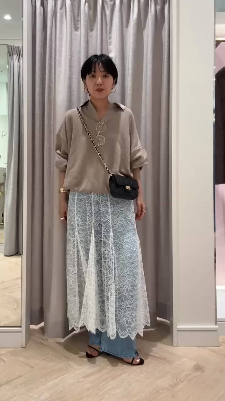 2026.08.25 レーススカートコーデ✨ サムネイル画像