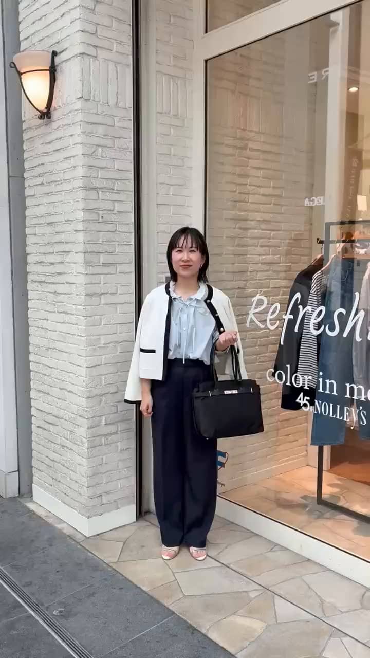 2026.03.15 ニットジャケットを着てお仕事スタイル サムネイル画像