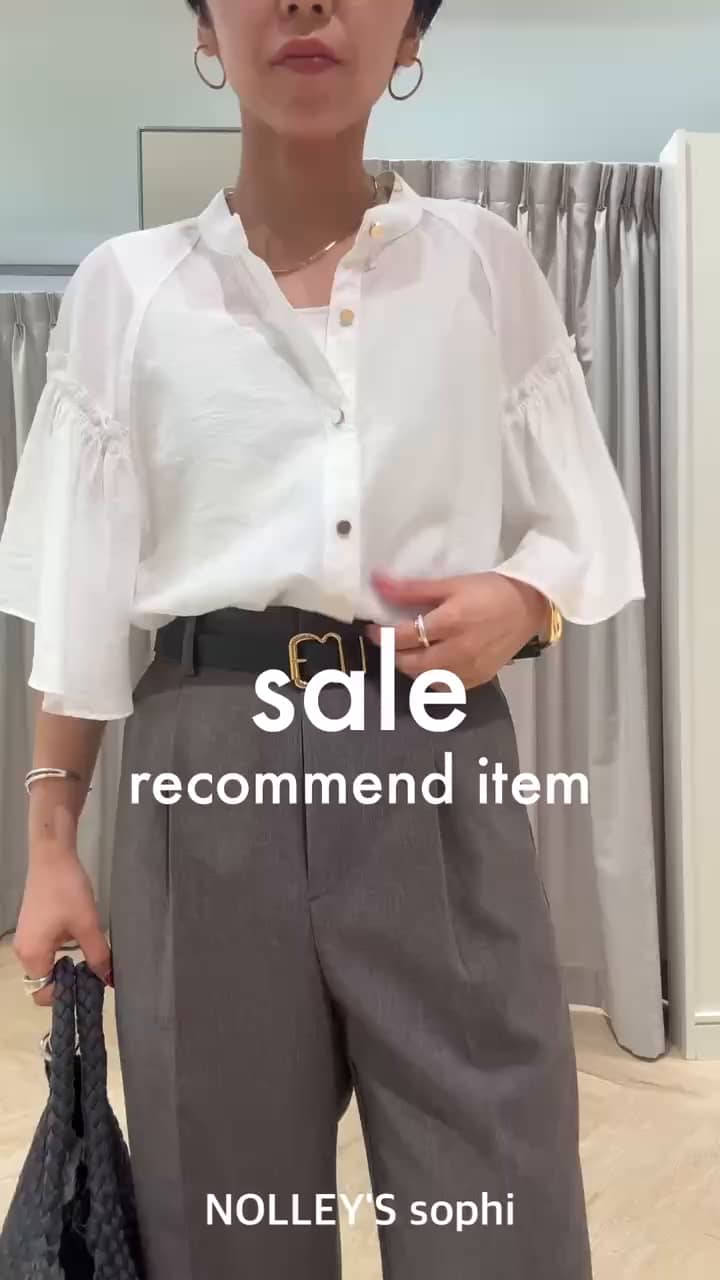リボンスリーブショートシャツ｜MOVIE詳細｜【SUMMER SALE開催中