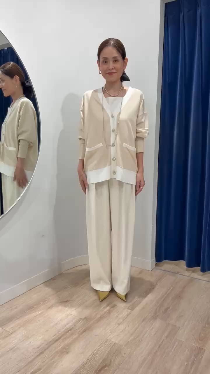 2025.09.17 マルチファンクション配色カーディガン🌿 サムネイル画像