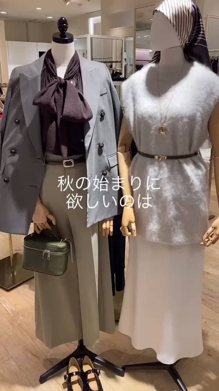 2026.09.07 秋始めにオススメ！主役級ボウタイブラウス✨ サムネイル画像