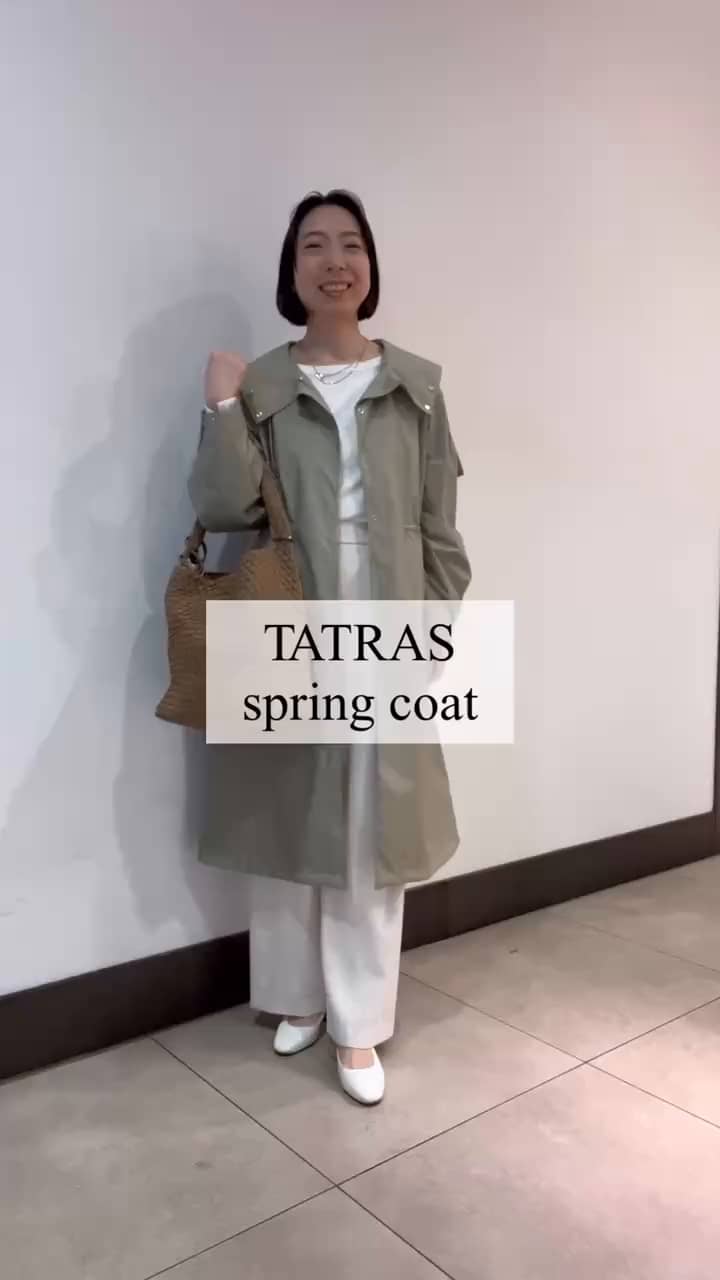 2026.02.27 TATRAS spring coat サムネイル画像