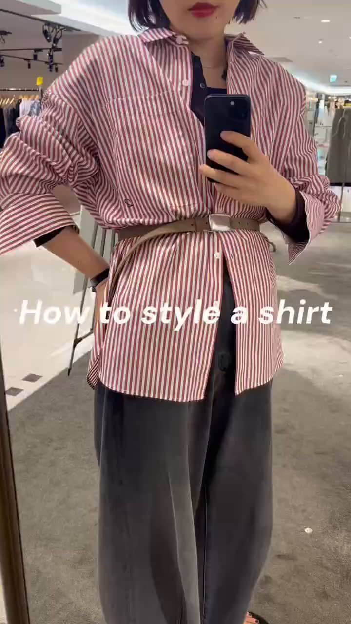 2025.09.06 シャツの着こなし サムネイル画像