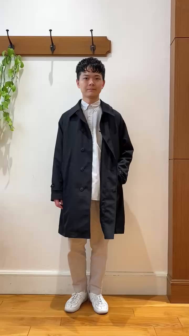 2025.02.21 TAION別注 超軽量ステンカラーコート サムネイル画像