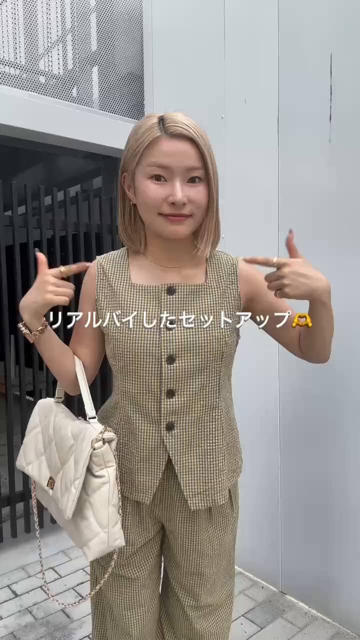 2026.07.31 ギンガムチェック💛🩶 サムネイル画像