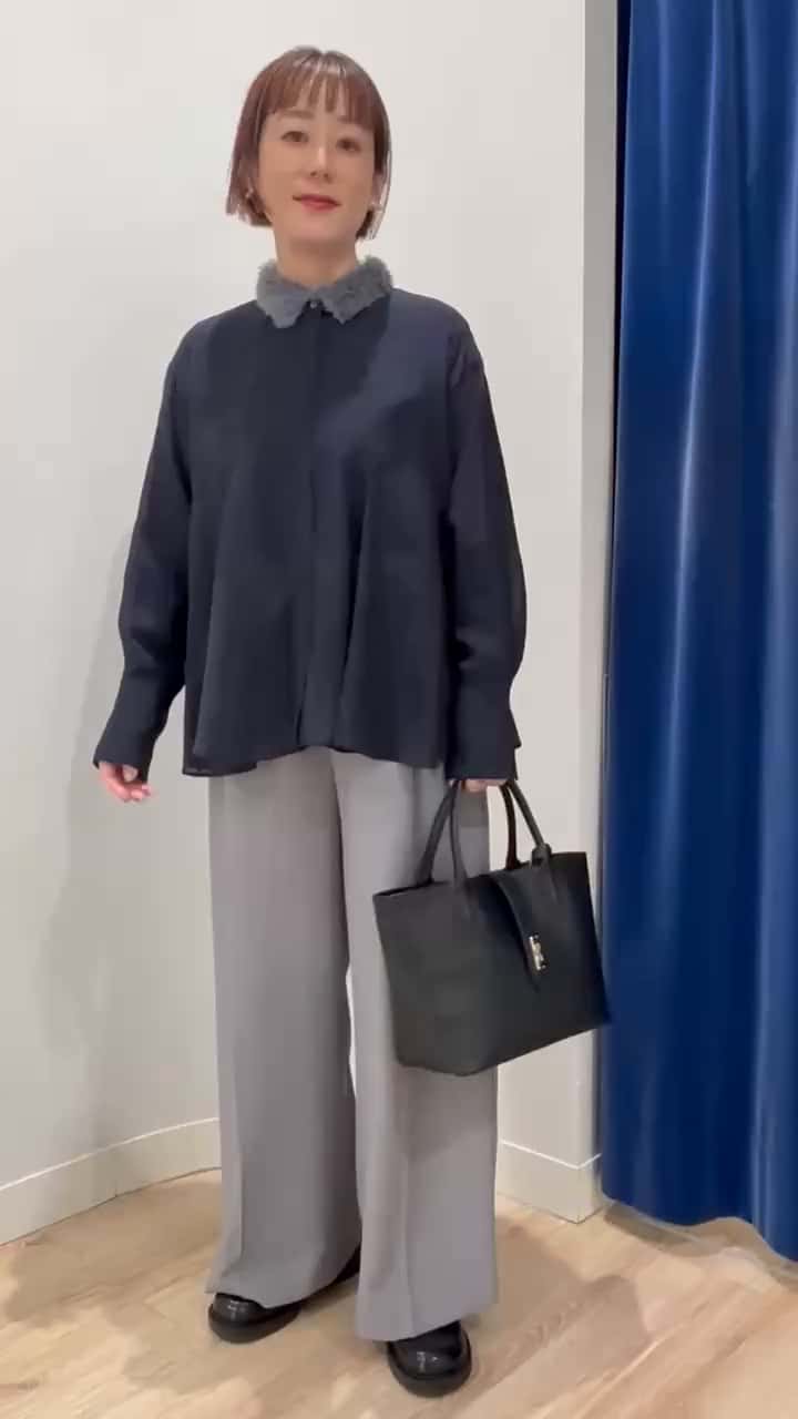 2026.02.09 チュール襟ブラウス サムネイル画像