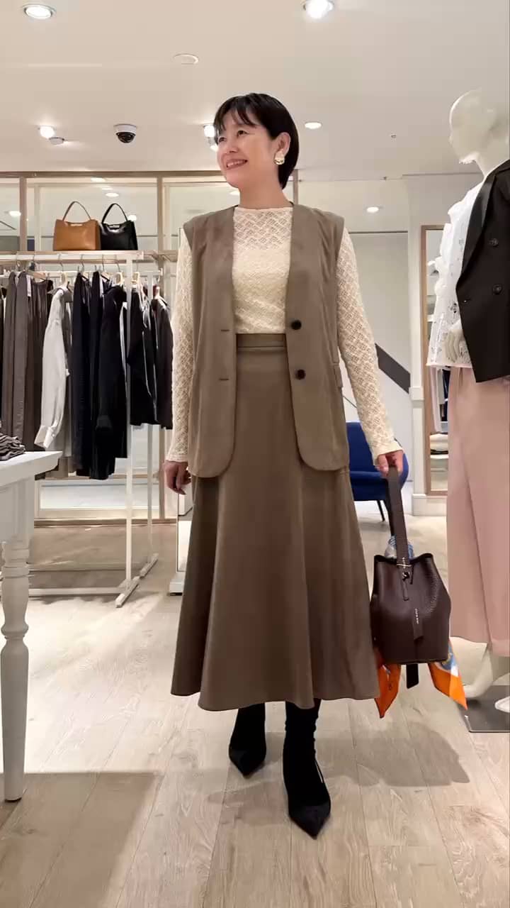 2025.11.12 ストレッチスエードベルテッドジレ サムネイル画像