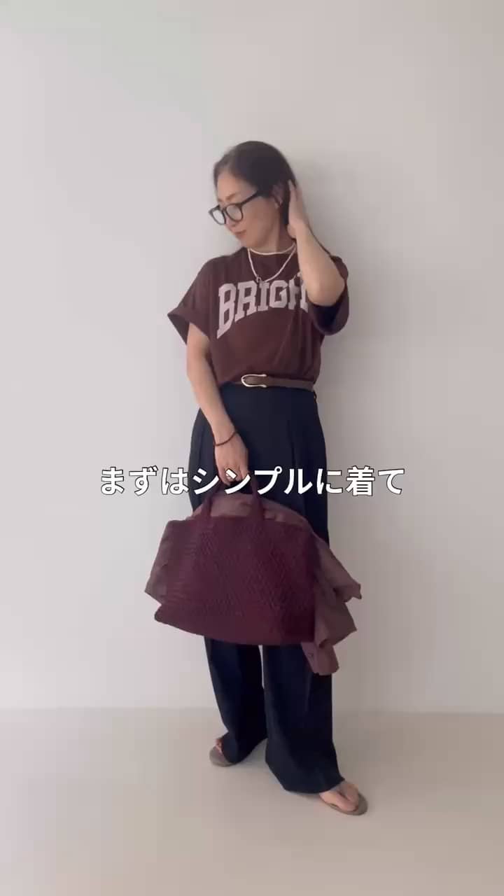 2025.07.12 ネイビー✖︎ブラウン　シャツアレンジ！ サムネイル画像