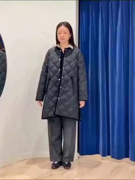 2025.10.19 【TAION×LIMONTA】別注ベロアパイピングロングダウン サムネイル画像