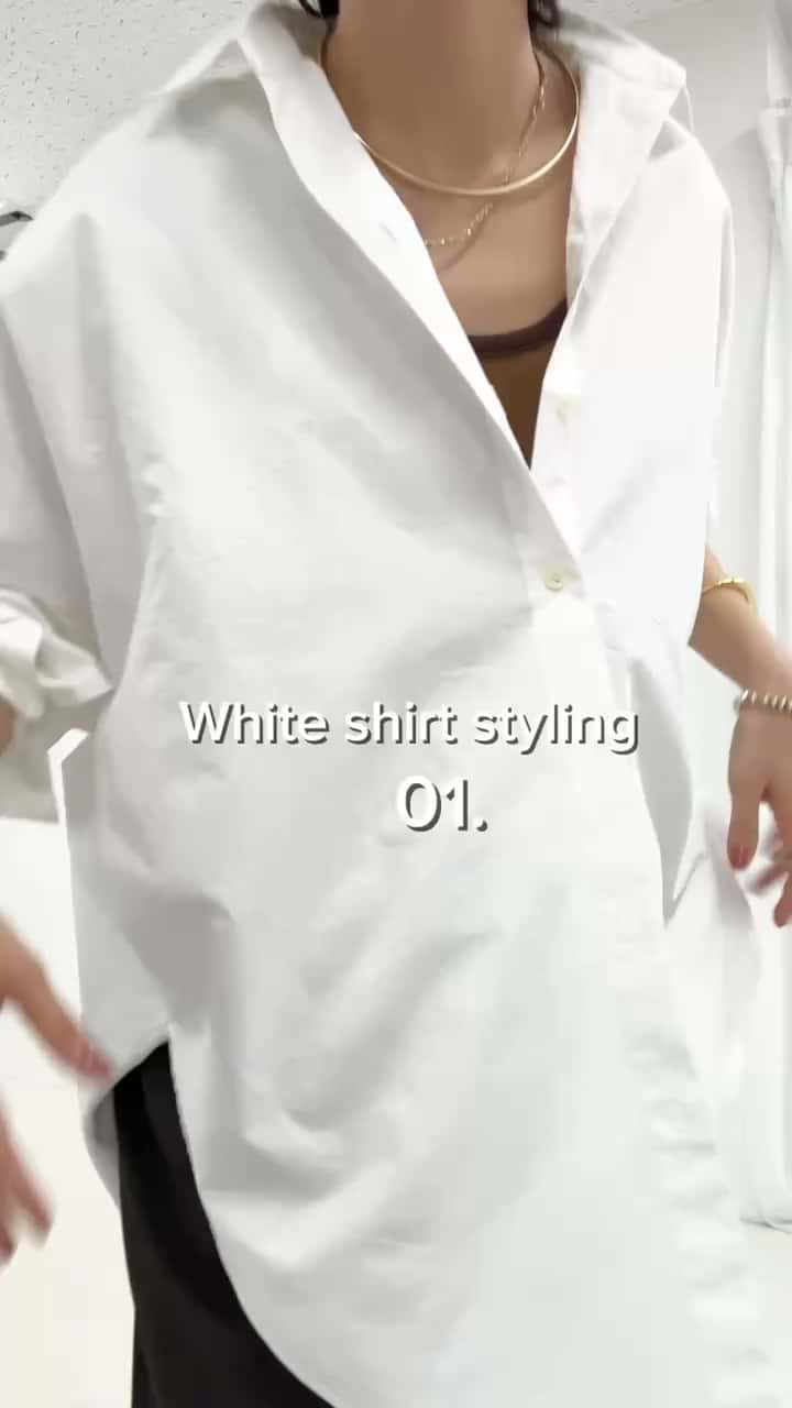 2025.04.29 white shirt styles ♡ サムネイル画像