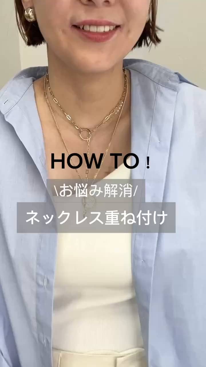 grâce grace/グラスグラス】コンビチェーンネックレス（slim)（4