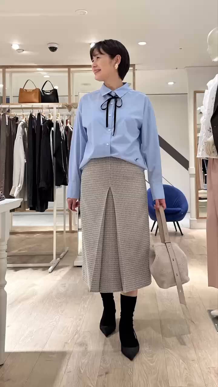 2025.11.19 ウォッシャブルリボン付きシャツ サムネイル画像