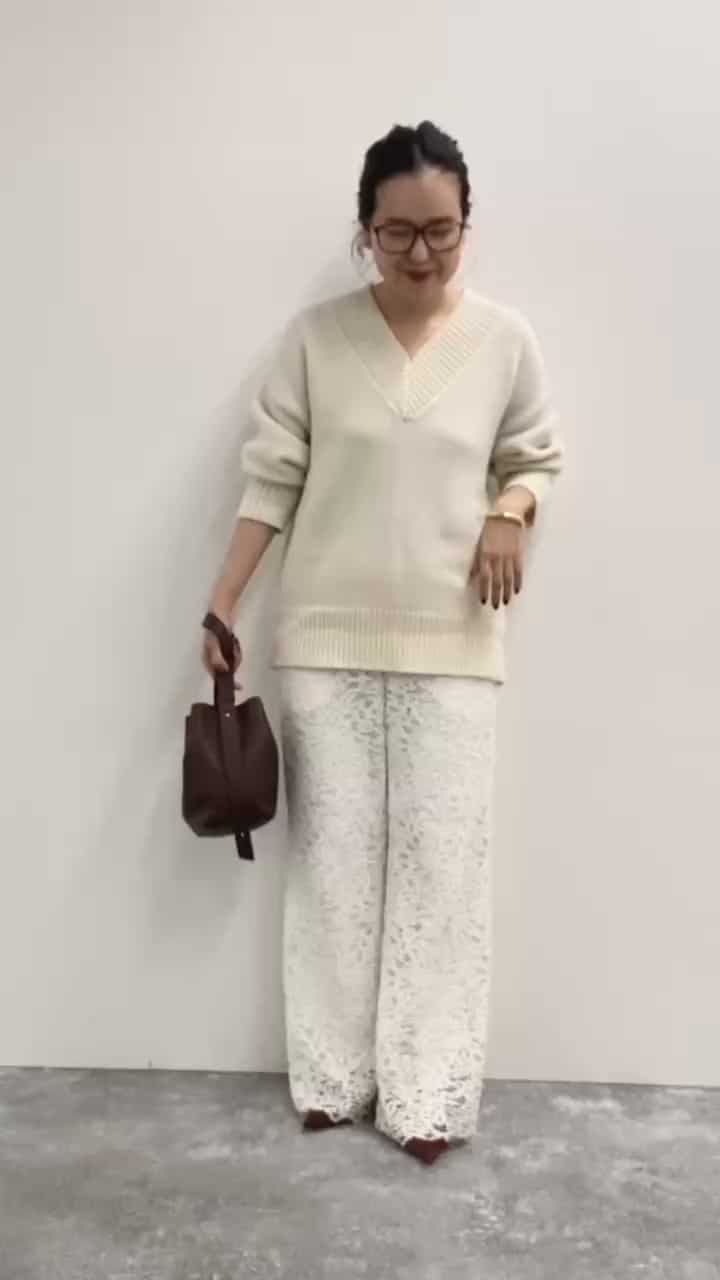 2025.11.03 冬の白ワントーンコーデ サムネイル画像