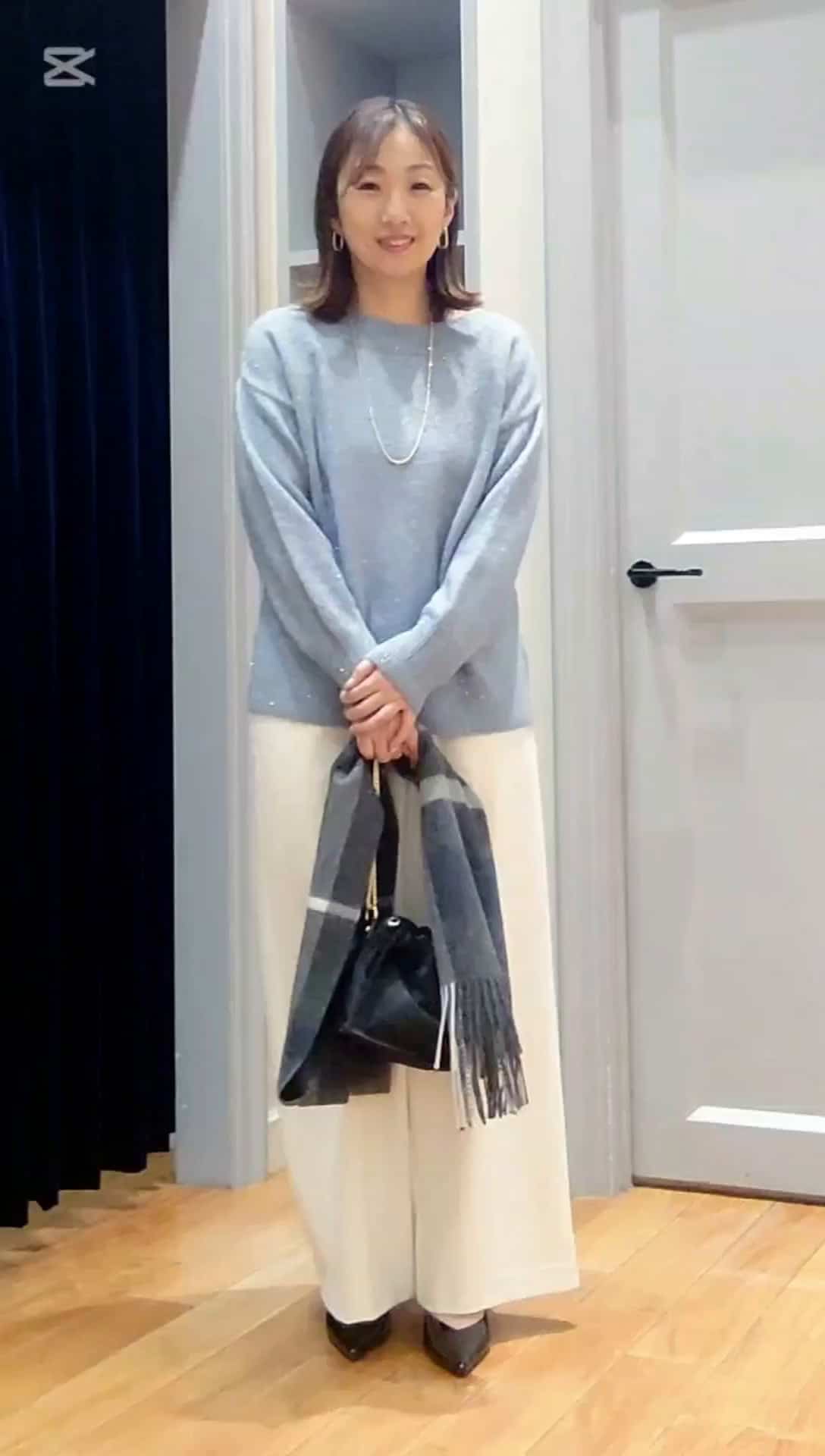 2024.12.26 ラメニットコーデ サムネイル画像