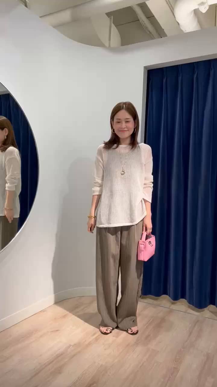 2026.06.27 麻混針抜き天竺プルオーバー🌿 サムネイル画像