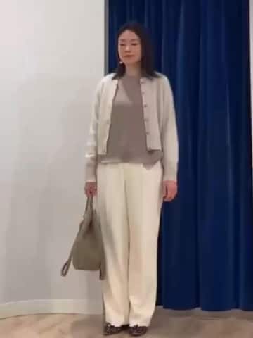 2026.01.06 ヘアリーメタル釦クルーネックカーディガン サムネイル画像