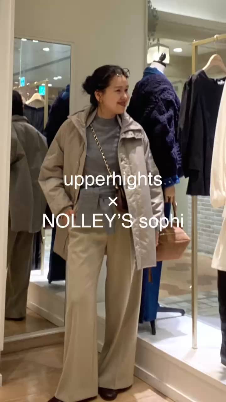 NOLLEY'S sophi 定番のリバーショールコート✨｜MOVIE詳細｜NOLLEY'S
