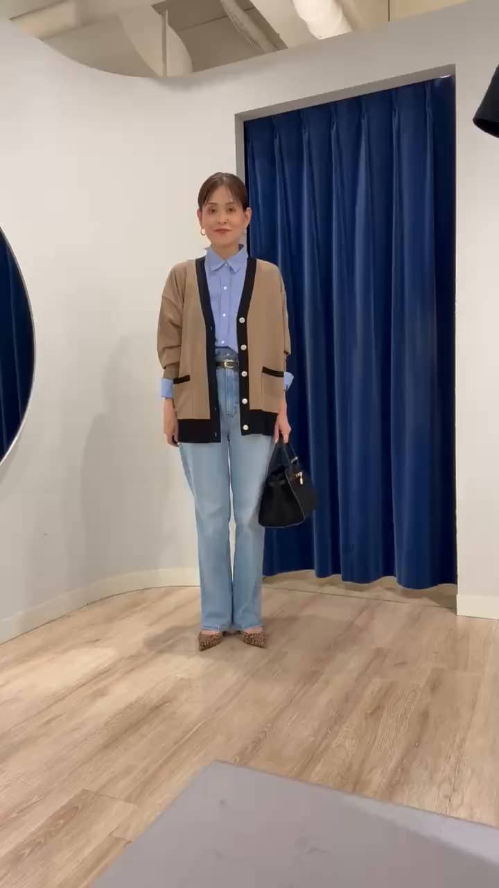 2025.09.10 マルチファンクション配色Vネックカーディガン🌿 サムネイル画像