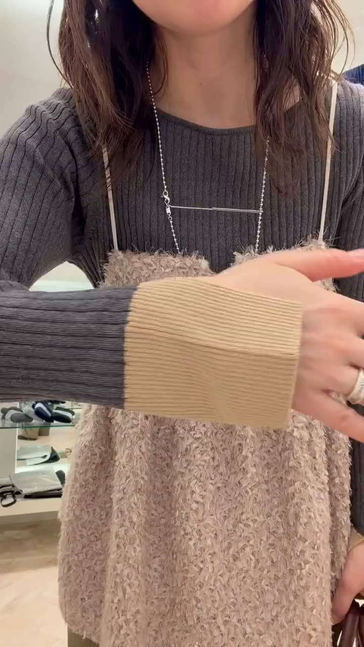 2025.12.10 冬のふわふわキャミソールコーデ サムネイル画像