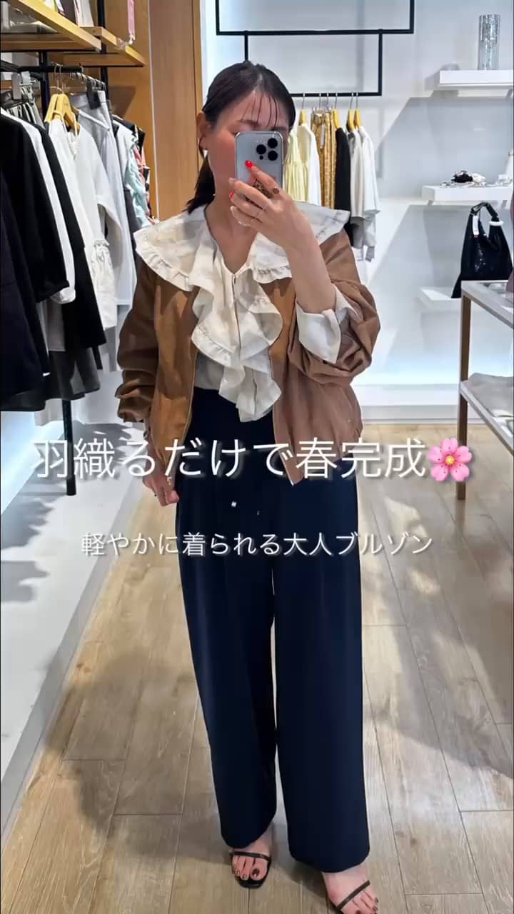 2026.03.27 羽織るだけで春完成🌸 サムネイル画像