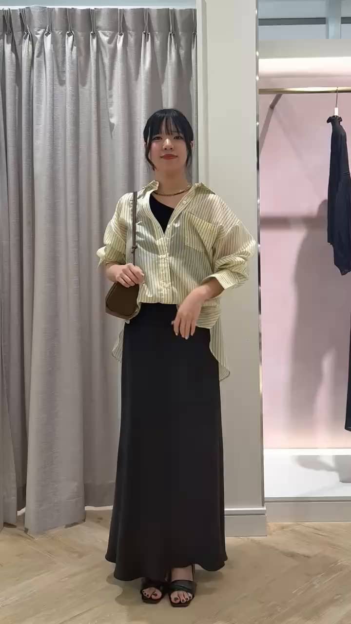 2026.04.14 ストライプシャツコーデ サムネイル画像