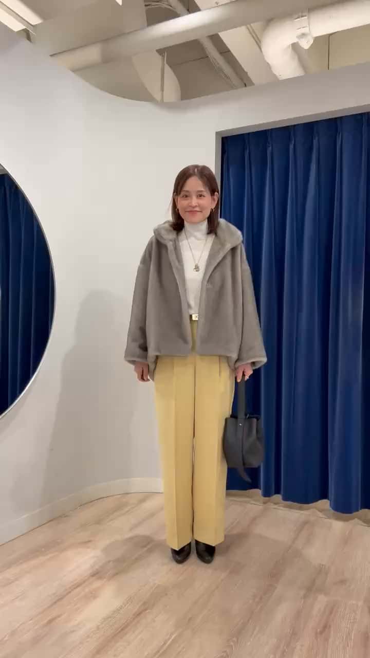 2025.10.25 ECOPELフェイクファーショートコート🌿 サムネイル画像