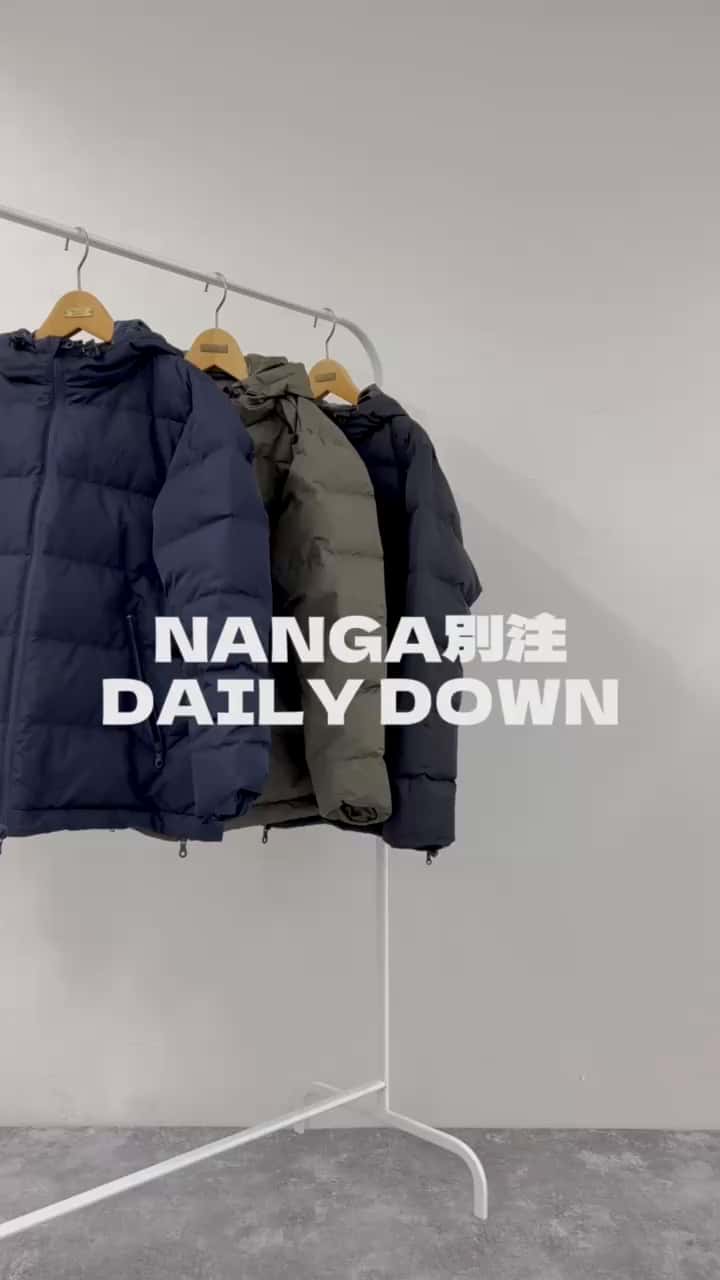 NANGA/ナンガ】【WORK ABOUT/ワークアバウト】別注 DAILYDOWN ダウン