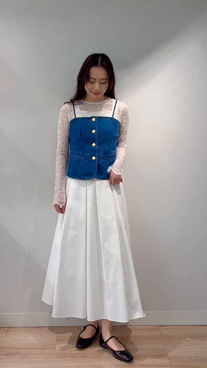 2026.02.12 Rie Millerのデニムビスチェ サムネイル画像